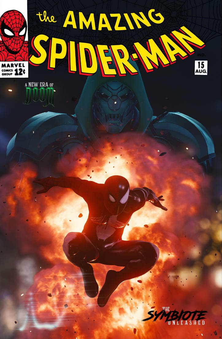SM - Doom/Symbiote Fan Comic Cover by JT00567 on DeviantArt
