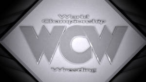 Classic Wcw Plate Logo