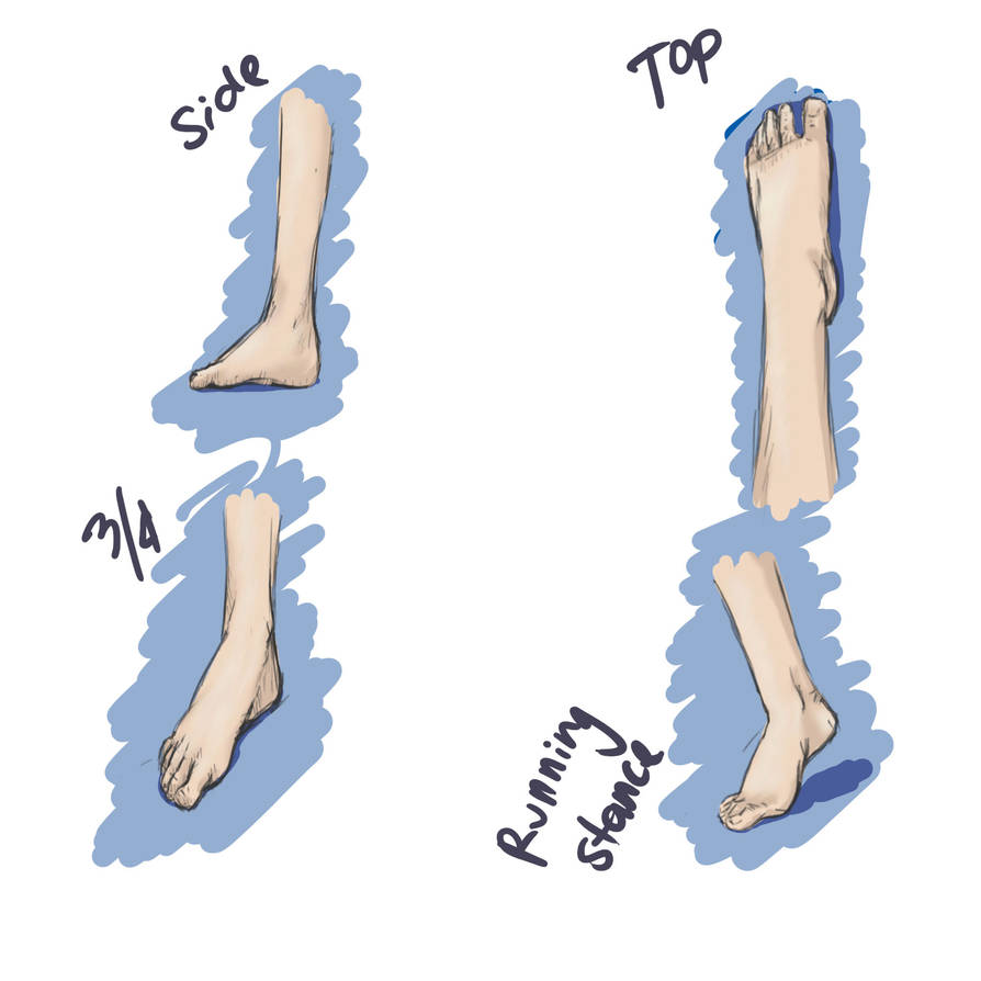 Foot references - sketch by Sakura2189 on DeviantArt