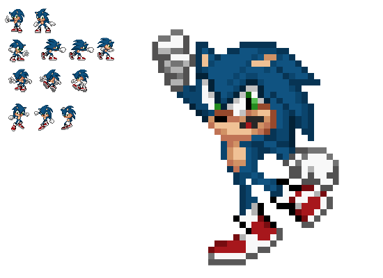 PACK DE SPRITES DO SONIC DO FILME ( SONIC MOVIE ) 