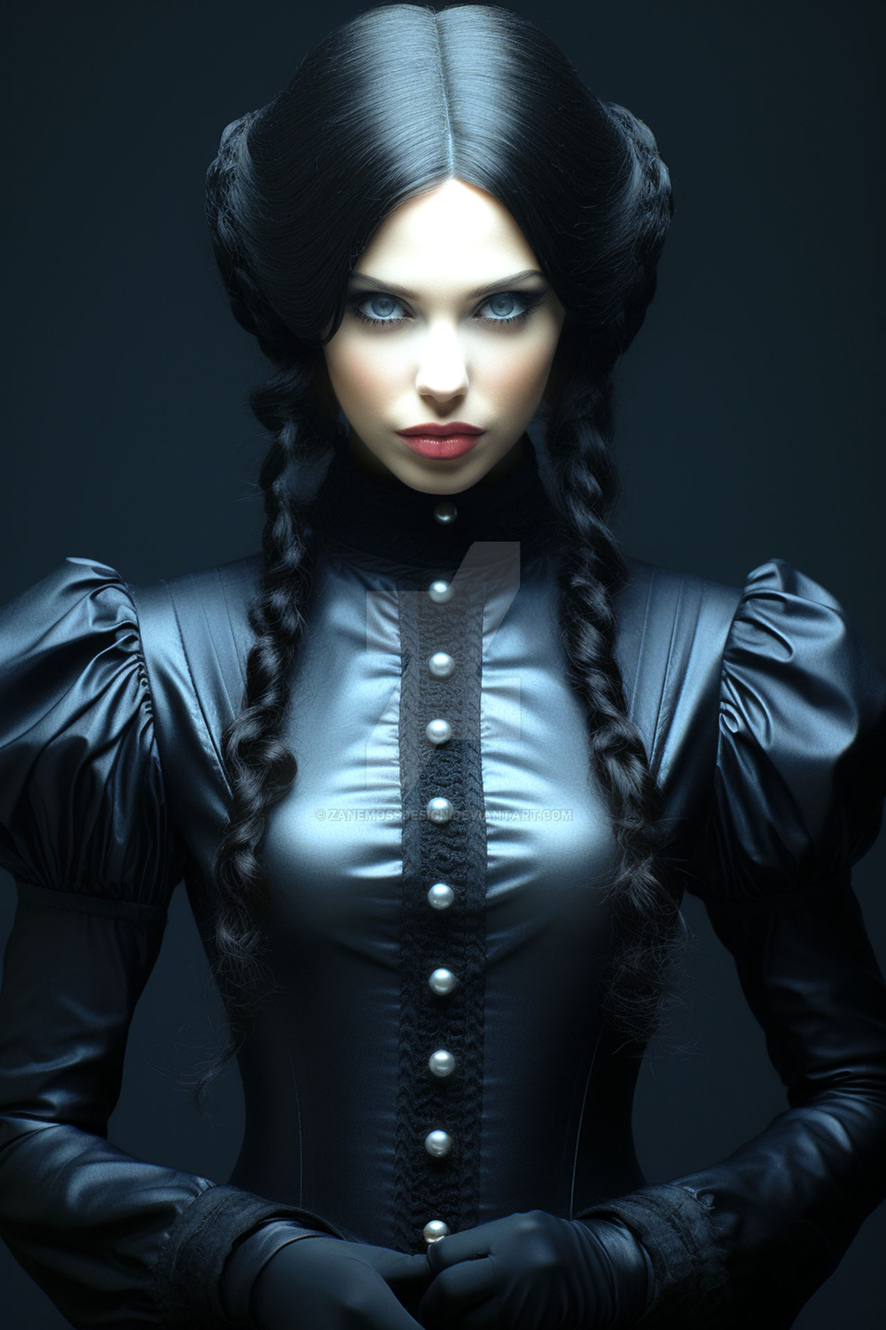 Gothic Ice Girl by ZaneMossDesign on DeviantArt