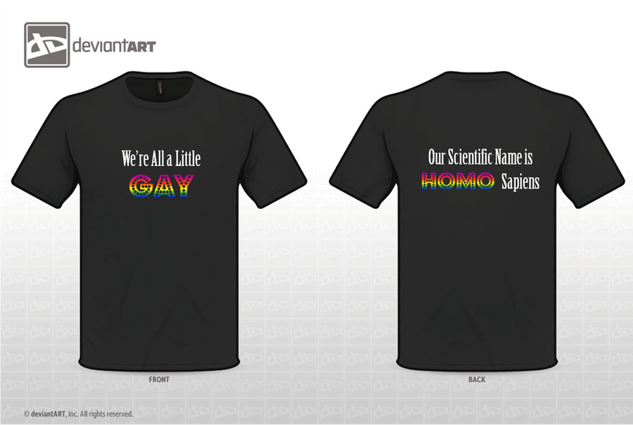 Anti-Homophobia T-Shirt by Porter-Bailey