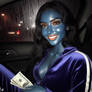 Blue Cleavage