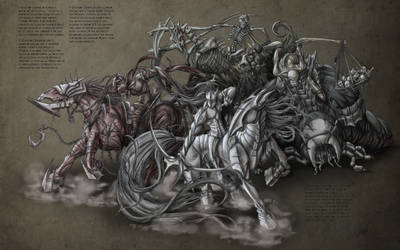 Four Horsemen of Apocalypse by bigTaki
