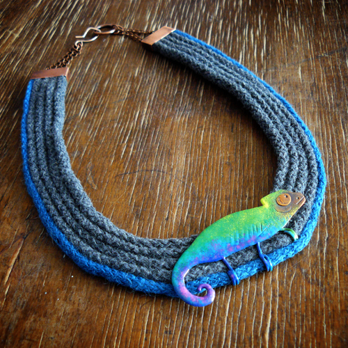 chameleon necklace II