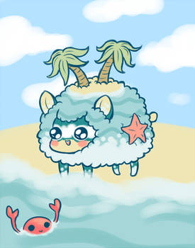 Sheepy Beach Fun