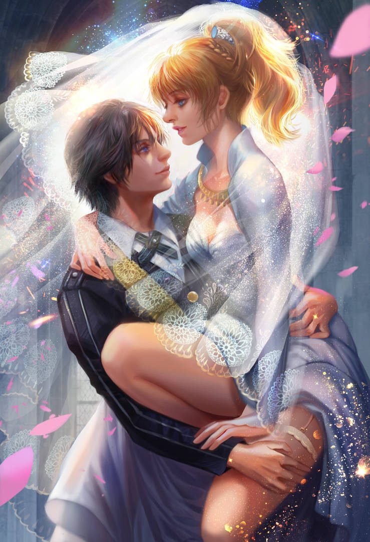 Fan art for final fantasy 15 by jiuge