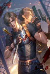 Resident Evil4 Leon and luis