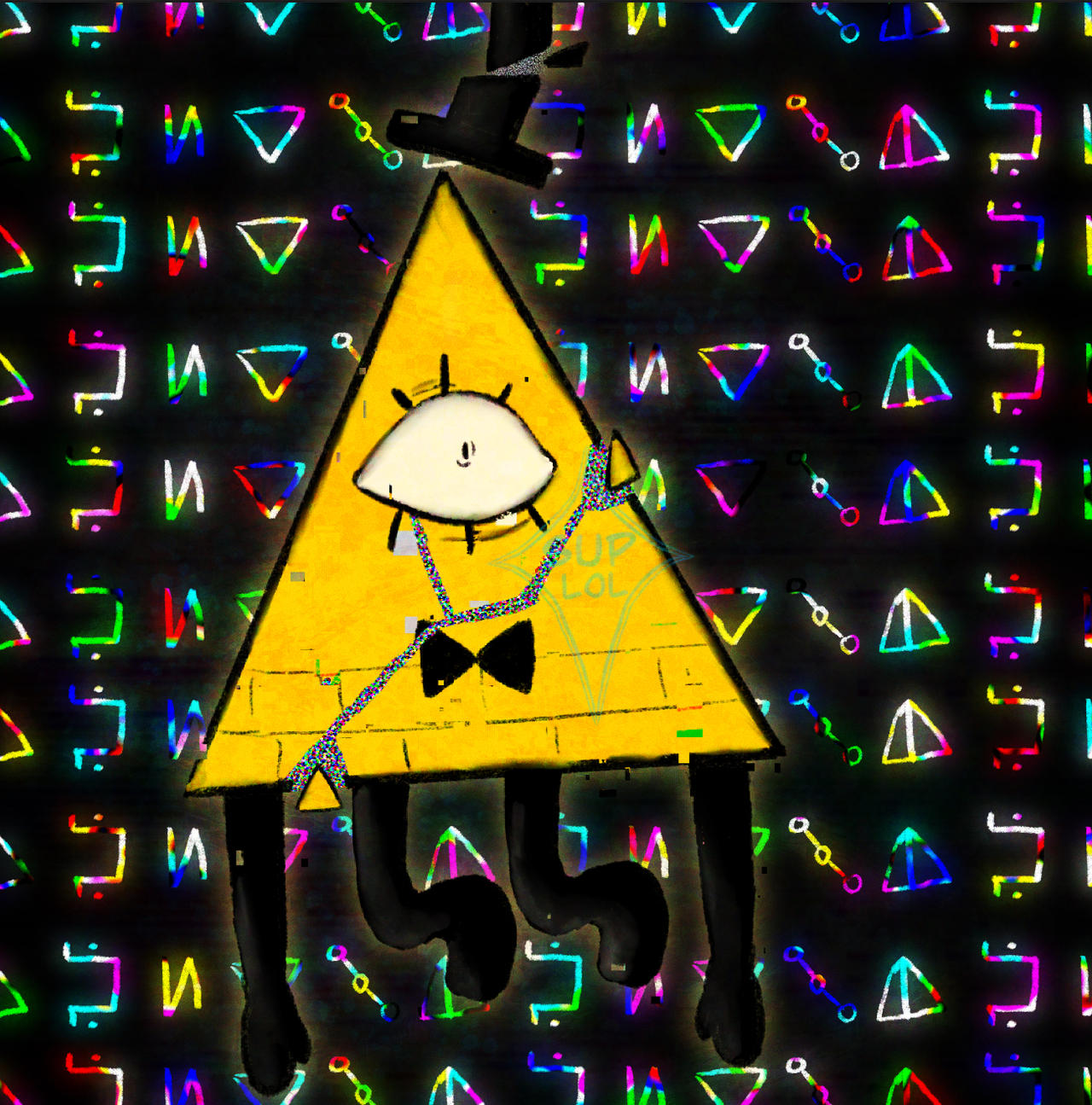 Bill Cipher Inverting Face Bill cipher by Terrataleau on DeviantArt