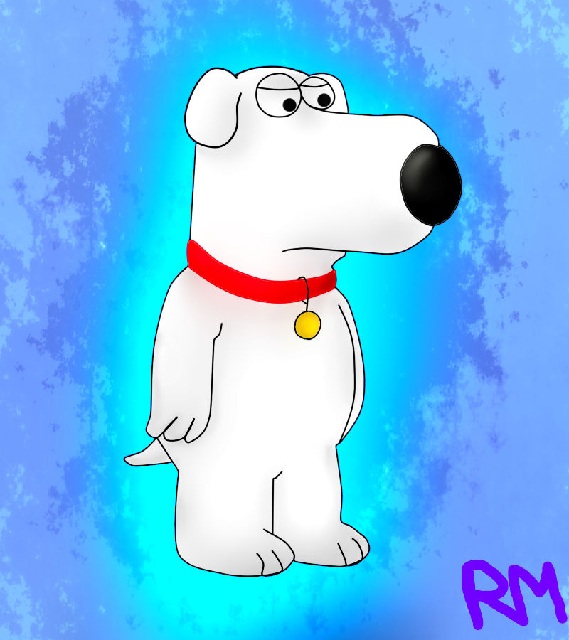 Brian Griffin fanart (Family Guy fanart #1) by RetroMarten on DeviantArt