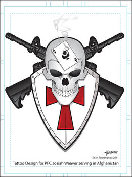 Tattoo Commission PFC Josiah Weaver