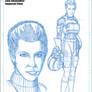 Leia Skywalker Imperial Pilot Pencils