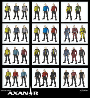 Star Trek Axanar Uniform Concepts