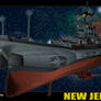 Space Battleship New Jersey Wallpaper