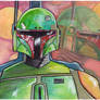 Watercolor Fett