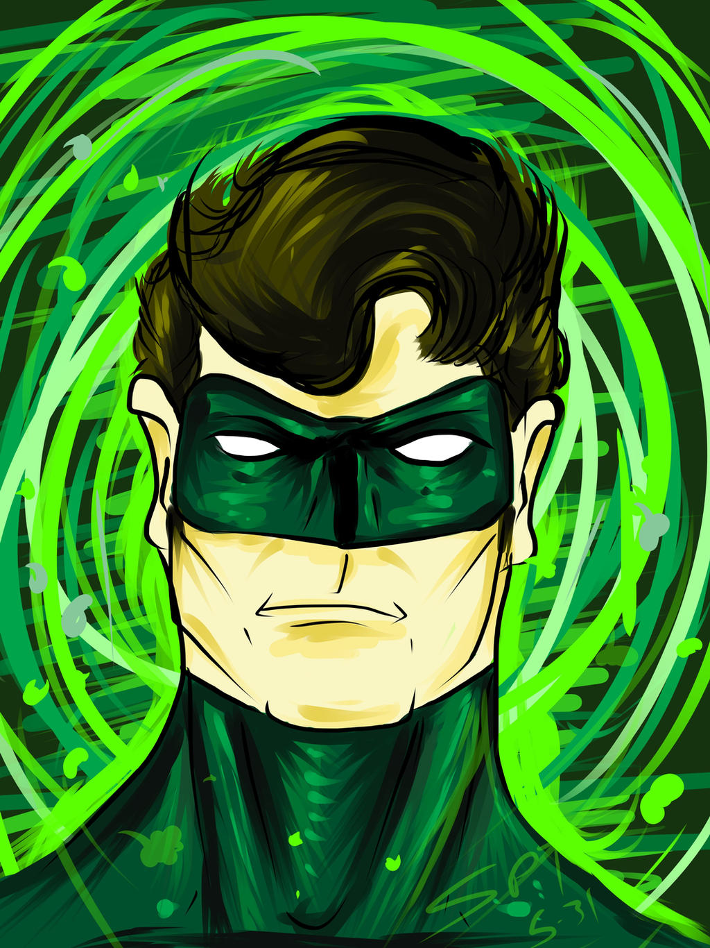 Green Lantern $10.00 commission
