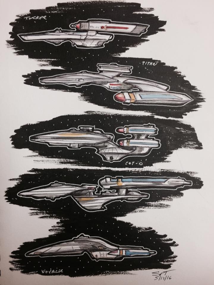 Starship Sketches 051316