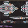 U.S.S. Valiant - Orthographic