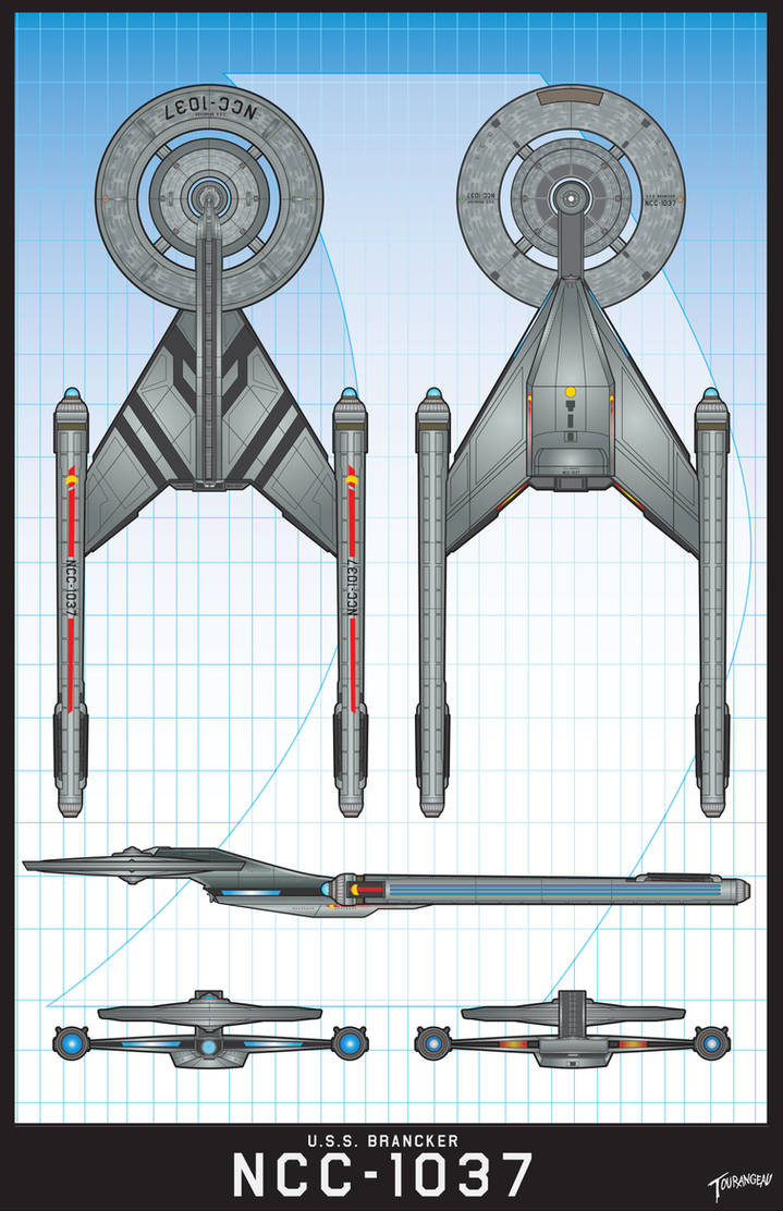 U.S.S.Bancker NCC-1037 by stourangeau