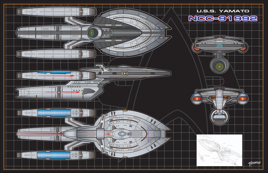 U.S.S.Yamato 1 by stourangeau