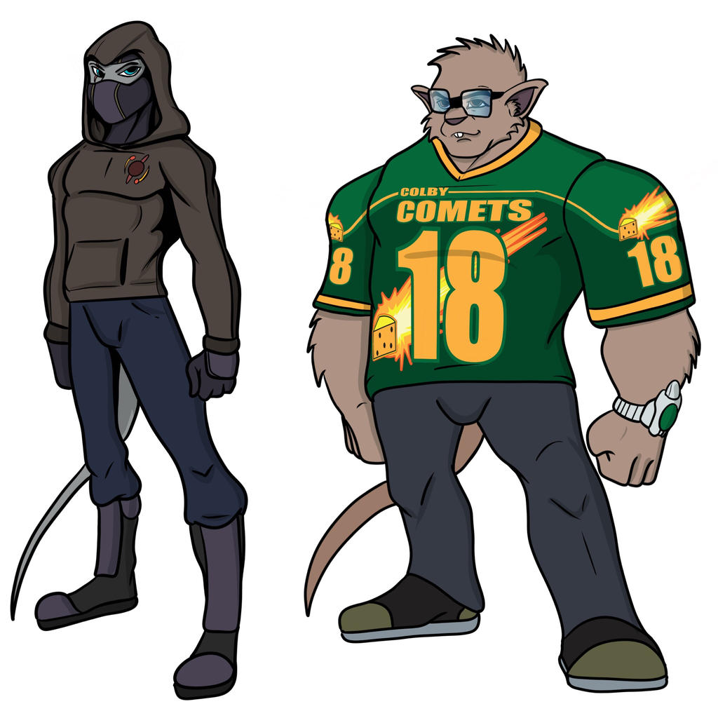 Action Mice civilian outfits1 by stourangeau