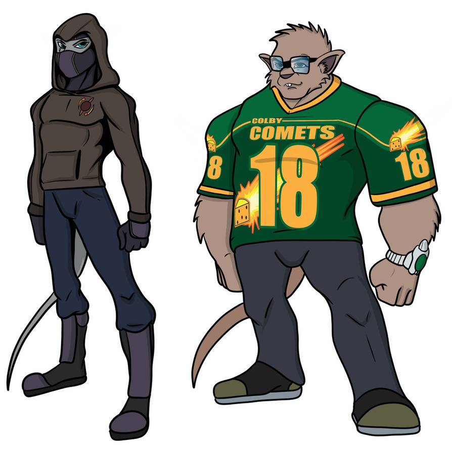 Action Mice civilian outfits1 by stourangeau