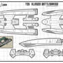 Klingon Pre TOS BattleBardge