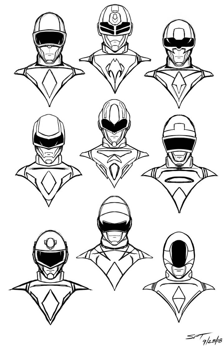 Alien Rangers Deviantart Alien Ranger concepts by stourangeau on DeviantArt