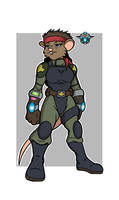 Action Mice character concept Shortwave