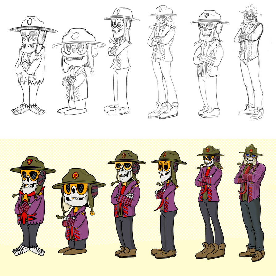 Toon Style Voodoo Ranger by stourangeau on DeviantArt