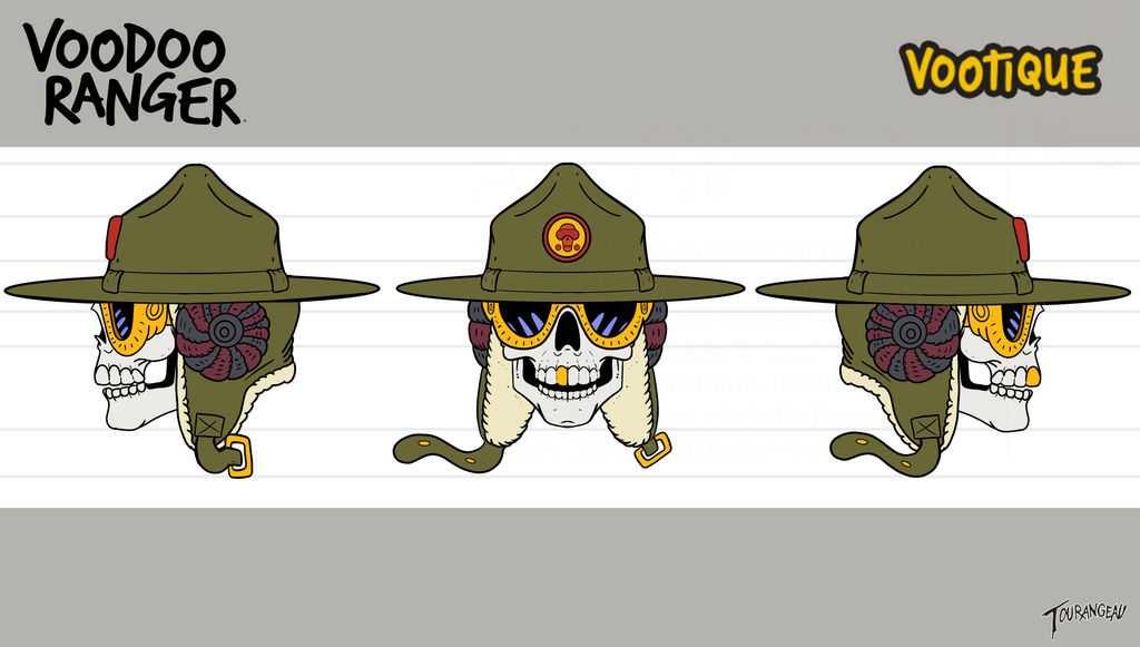Voodoo ranger head turns by stourangeau on DeviantArt