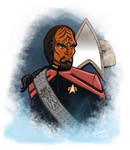 Captain Worf by stourangeau