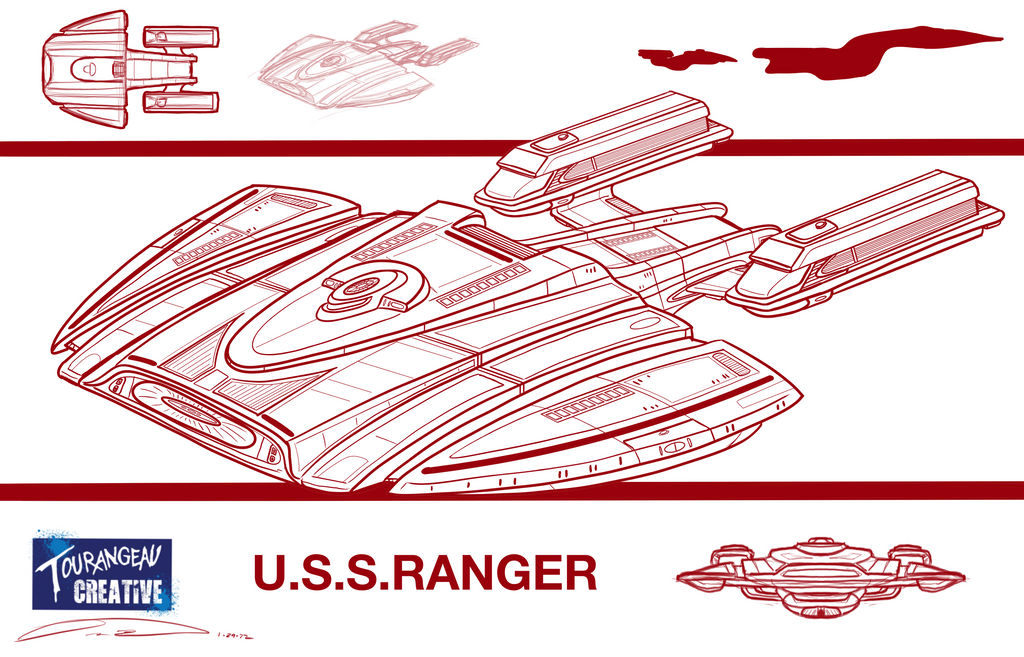 USS Ranger by stourangeau on DeviantArt