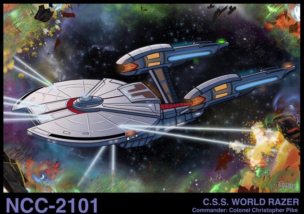 World Razer Lcars First Confederation Starship World Razer by stourangeau on DeviantArt