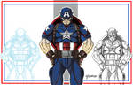 Captain America by stourangeau