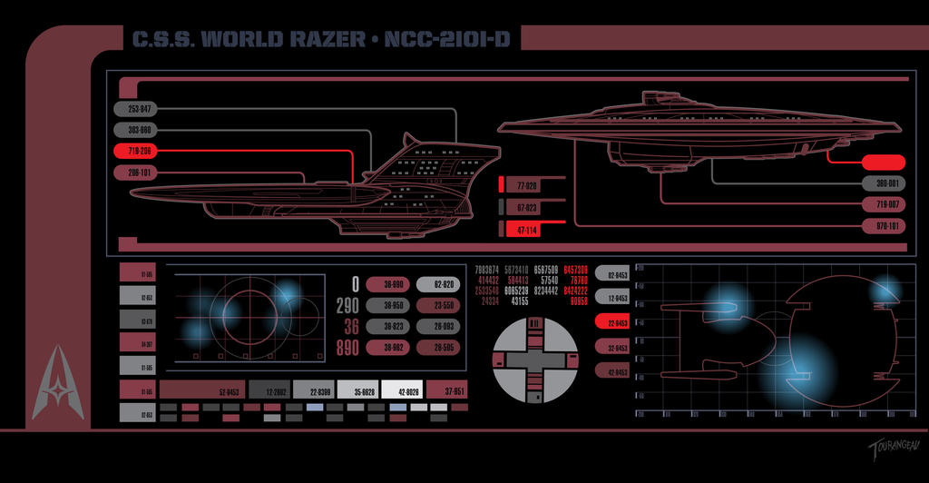 CSS World Razer LCARS concept by stourangeau on DeviantArt