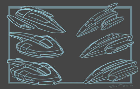 Shuttle sketches