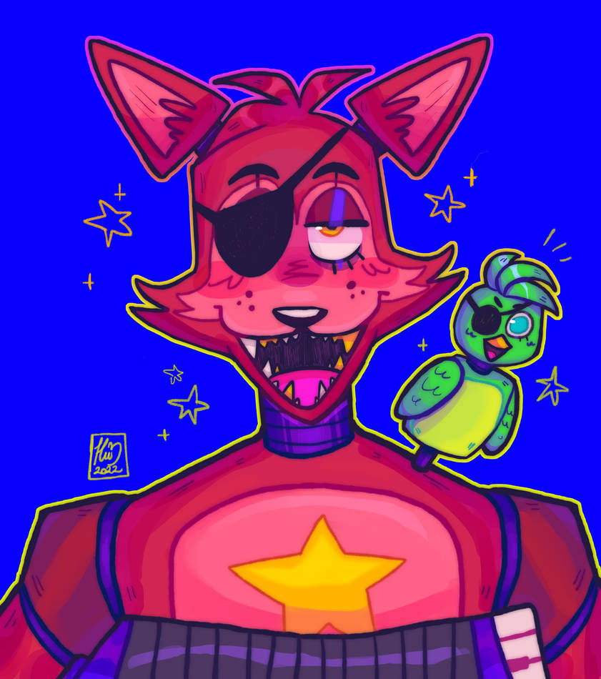 Rockstar foxy by Fluchipapa on DeviantArt