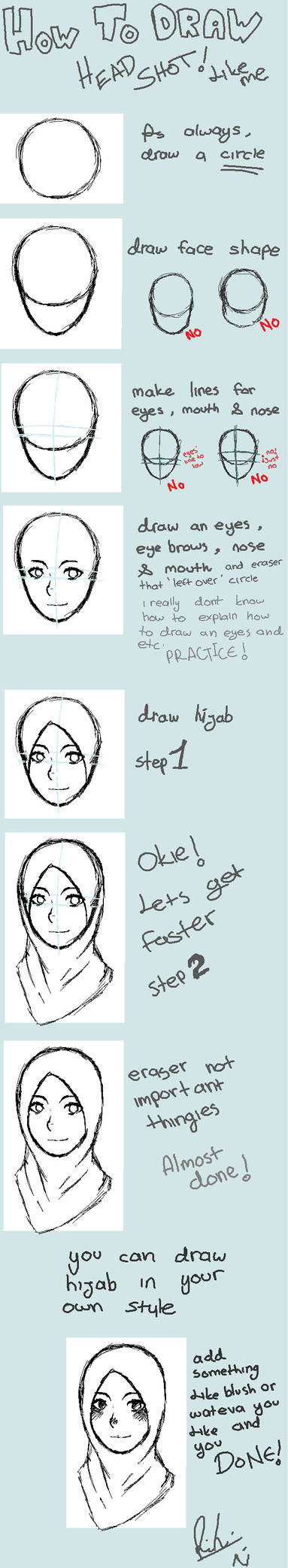 how to draw in my own style