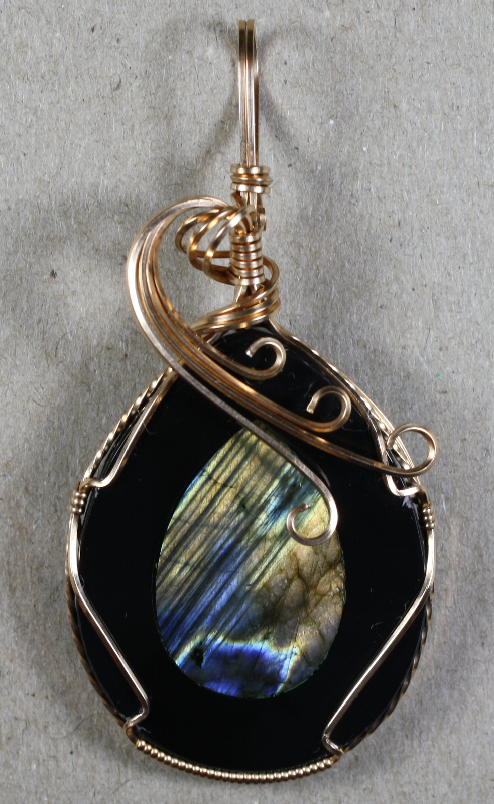 Inlay Labradorite J-1413m