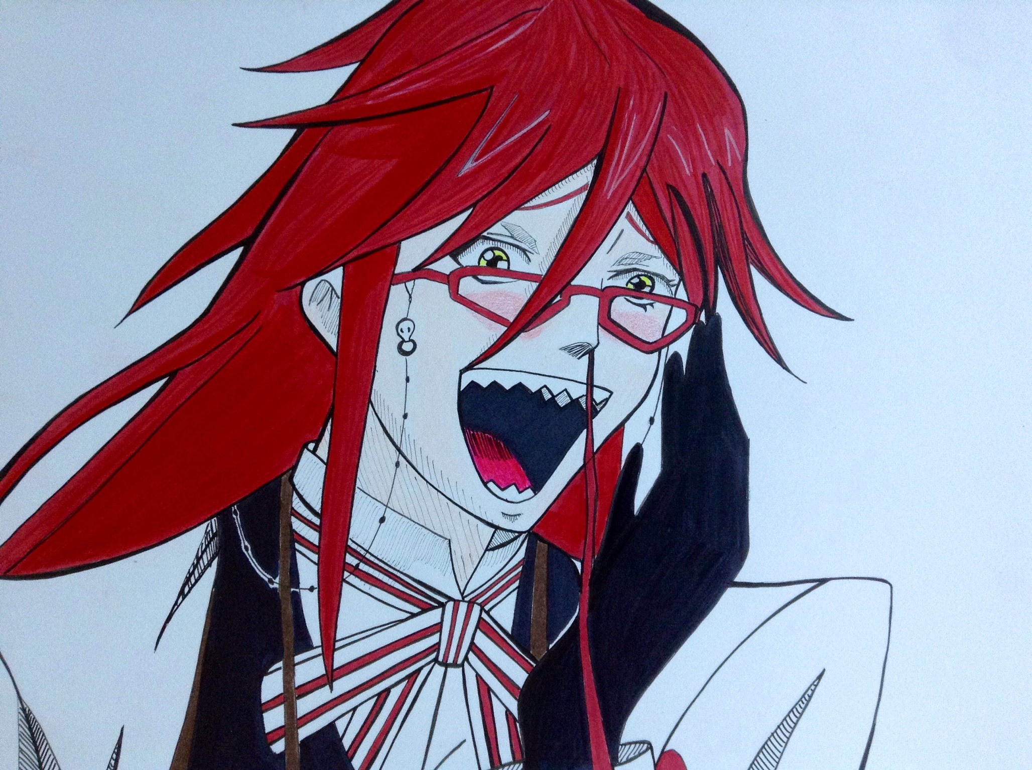 Grell, the ultimate fangirl