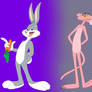 Bugs Bunny and Pink Panther