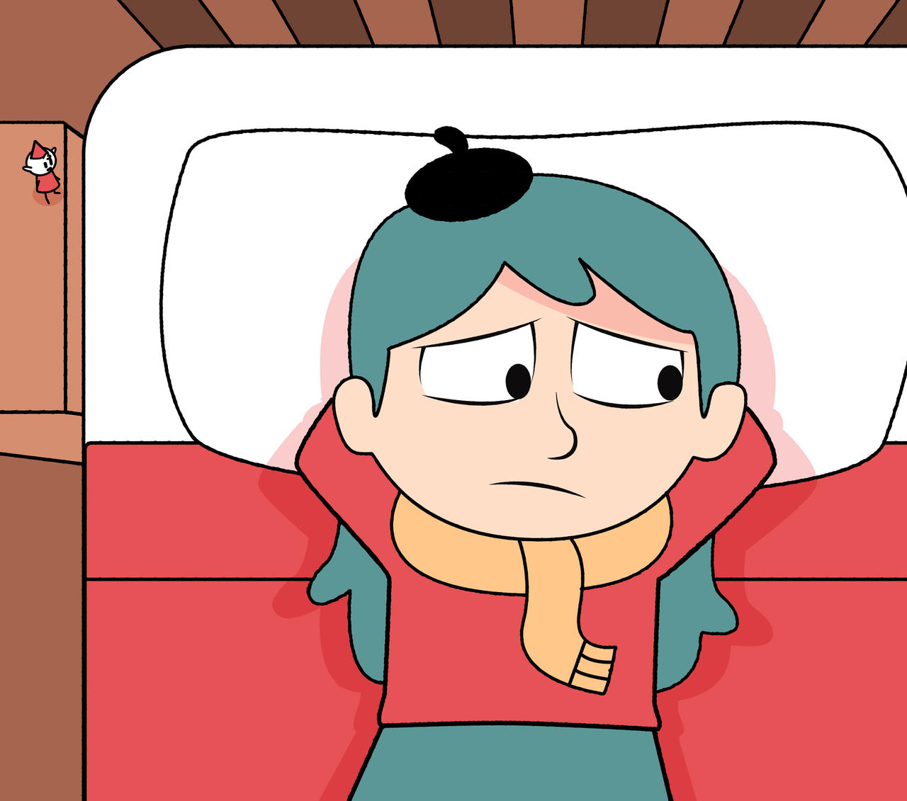 Hilda is worried