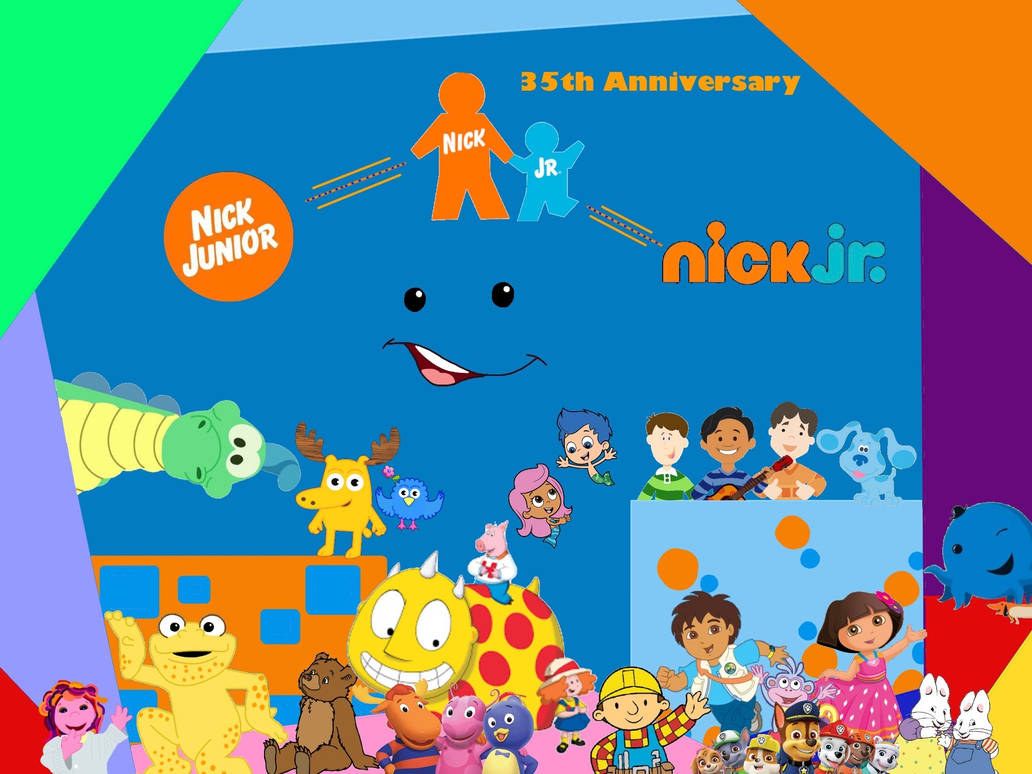 Happy 35th Anniversary Nick Jr by joeysclues on DeviantArt