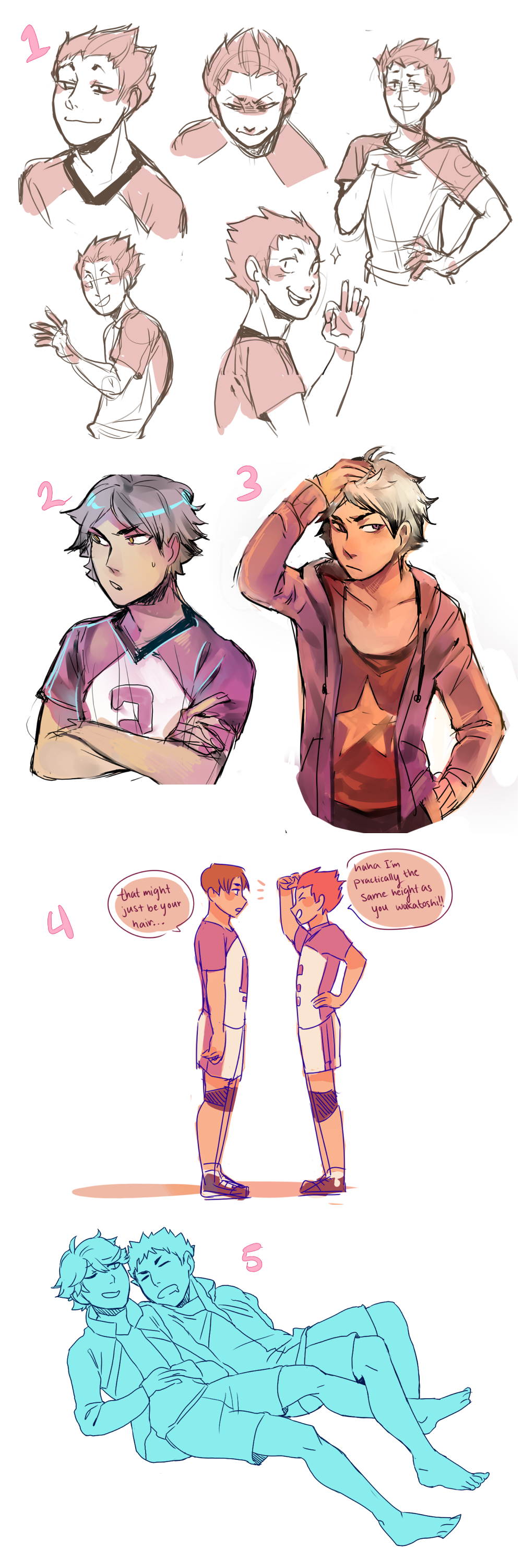 Art Dump 8 (haikyuu!! Edition)