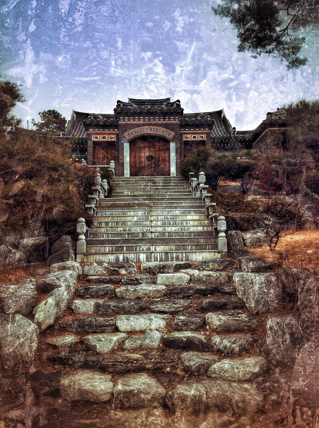 Temple Steps, Taepyong- ri, South Korea