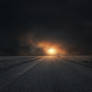 Premade Background: Lonely Road