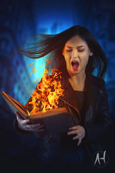 Magical Burning Book