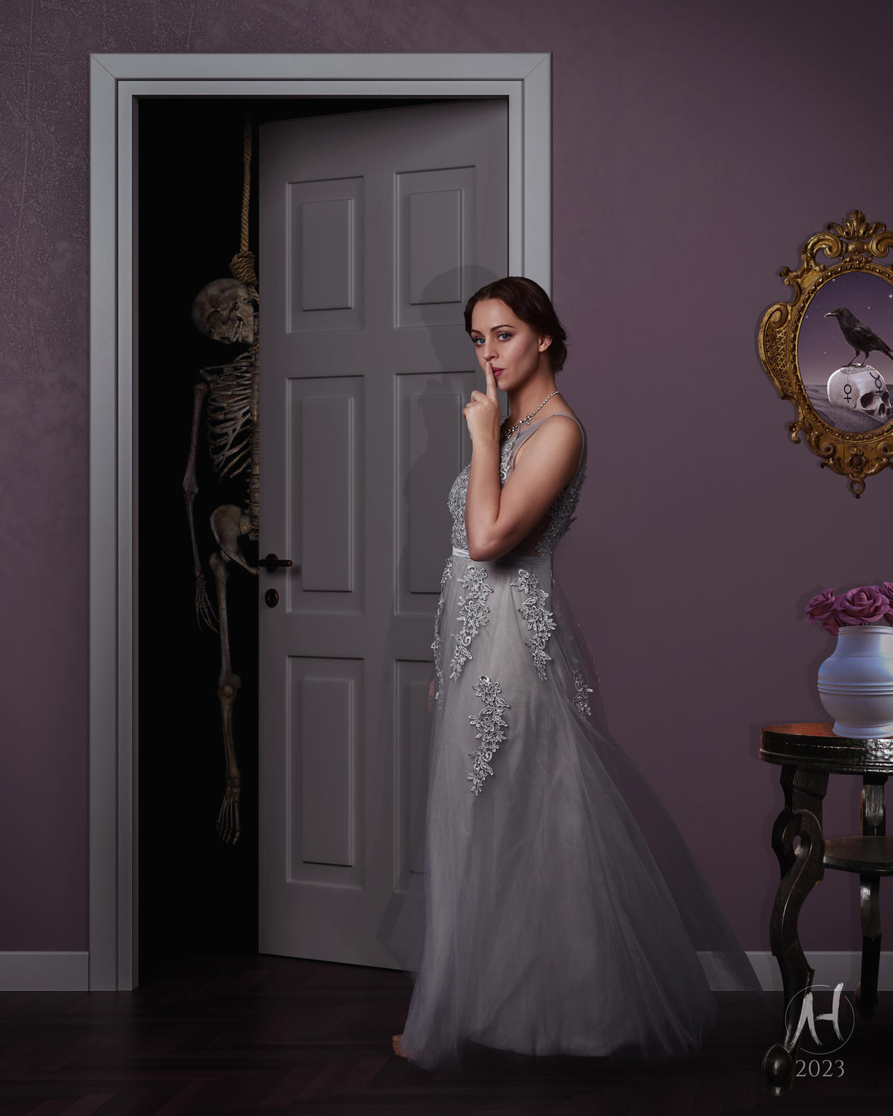 Shh... by AmyHunterDesigns on DeviantArt