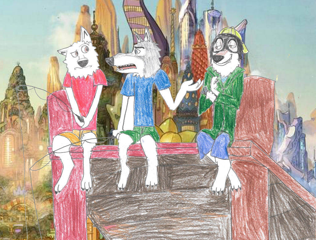 Three Little Wolves (2nd Edit) by TexFan96 on DeviantArt